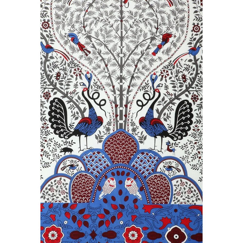NWT Urban Outfitters Magical Thinking Peacock Garden Tapestry FESTIVAL BOHO